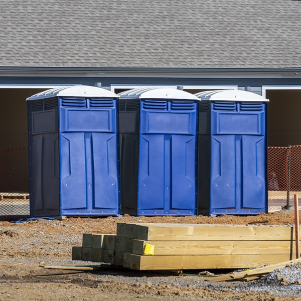 are there any restrictions on what items can be disposed of in the porta potties in Tribbey OK